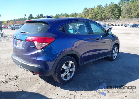 2016 Honda Hr-V Lx z USA, uszkodzony, nr VIN 3CZRU6H34GM707147